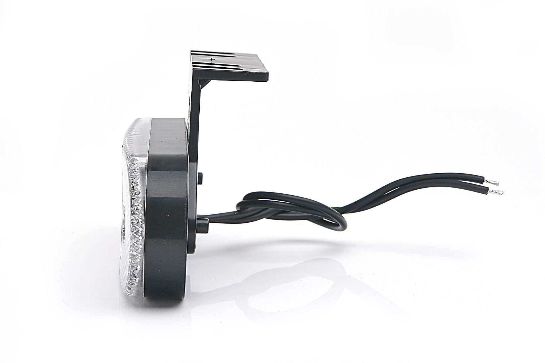 Lampa Obrysowa Pozycyjna Przednia W174 Led 12/24v Biała - zdjęcie 3
