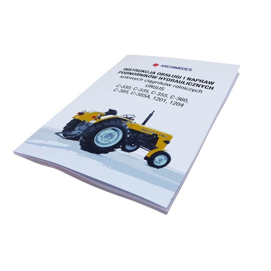 Instrukcja Obsługi I Napraw Podnośników Hydraulicznych C-330 C-335 C-355 - zdjęcie 3
