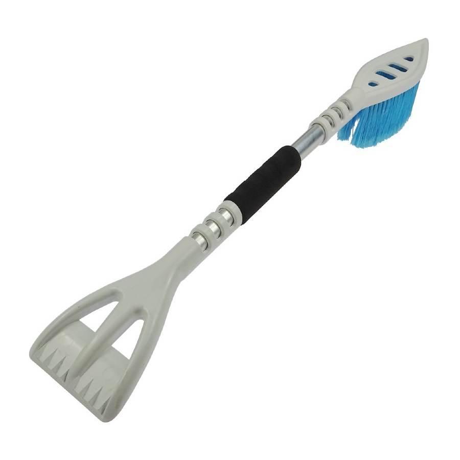Zmiotko Skrobaczka Z Uchwytem Softgrip L-670 Podwójna Szczotka - zdjęcie 2
