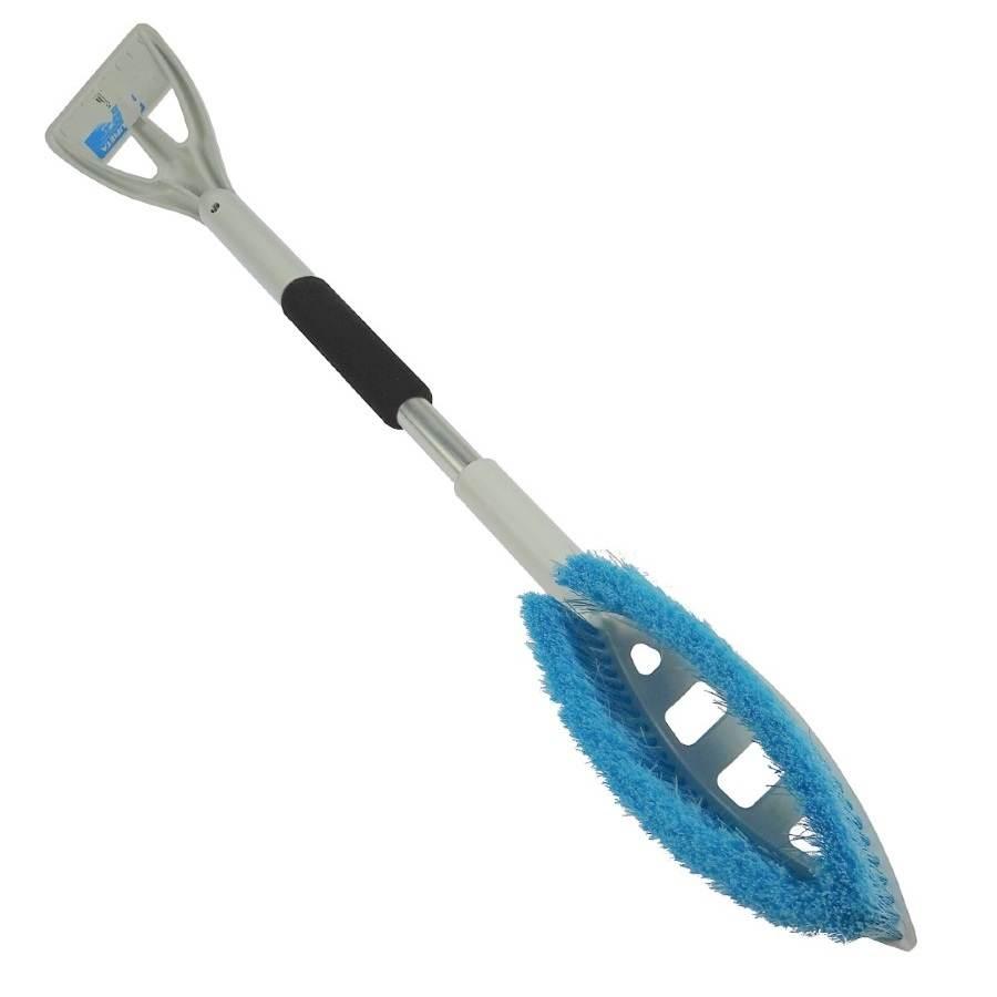 Zmiotko Skrobaczka Z Uchwytem Softgrip L-670 Podwójna Szczotka - zdjęcie 3