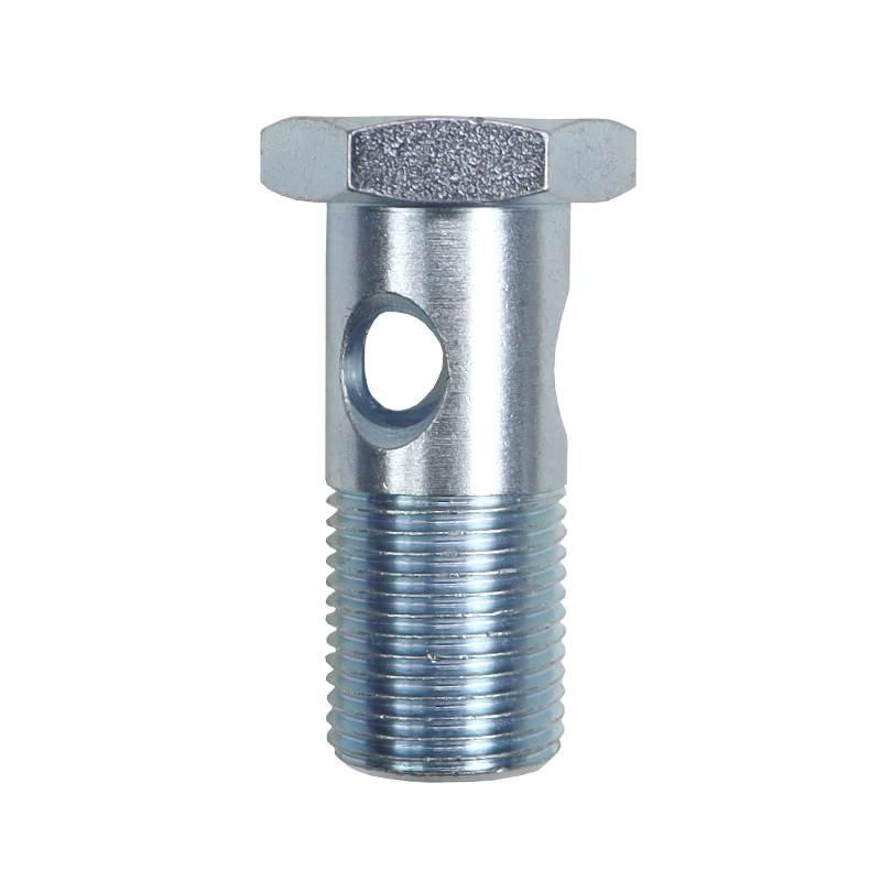 Śruba Hydrauliczna Oczkowa Przelewowa Łącznika M18x1,5x41,5/48 2szt