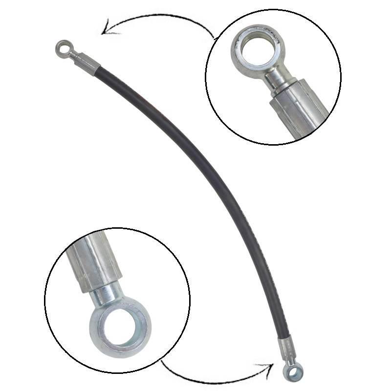 Przewód Hydrauliczny 330 Bar Oczko Dn10 D18 Oczko Rnr P01 3/8 Dn10 - zdjęcie 2