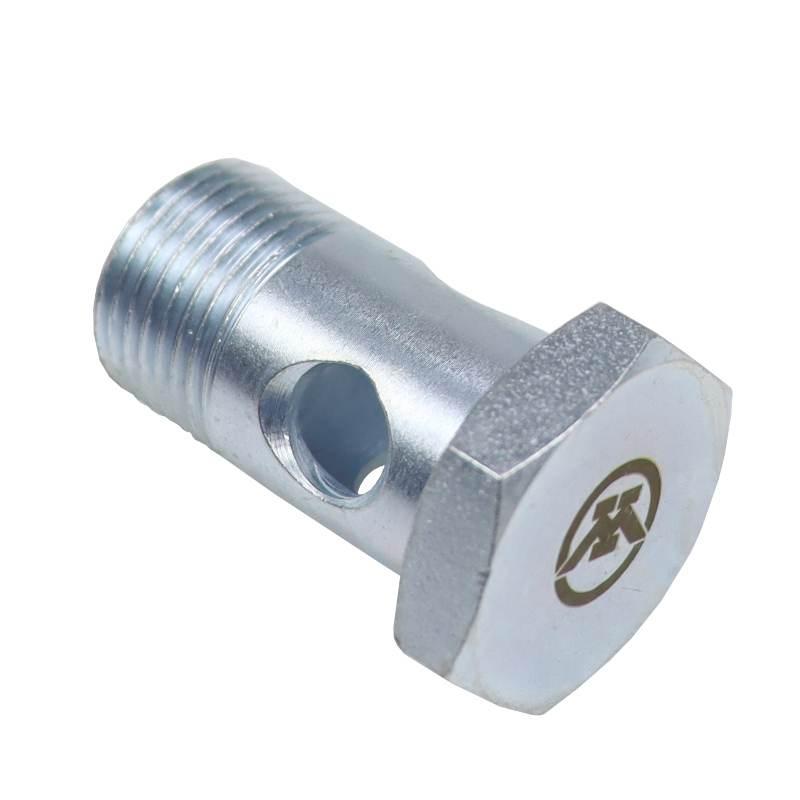 Śruba Hydrauliczna Oczkowa Przelewowa Łącznika M18x1,5x32/38 2szt - zdjęcie 4