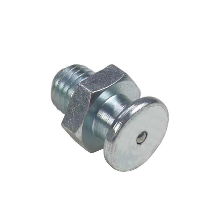 Smarowniczka Z Główką Płaską Fi-12 Gwint M8x1 Din 3404 Pzl Hydral 10szt - zdjęcie 4