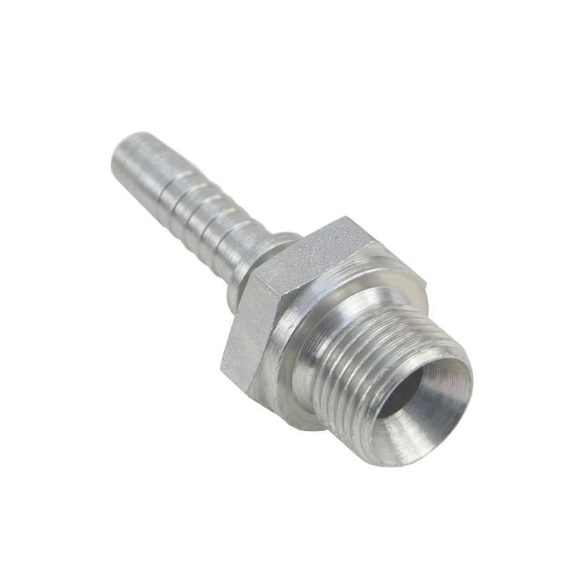 Końcówka Zakucie Hydrauliczne Agr Dn08 3/8" Bsp S17 Premium Hydral 5szt - zdjęcie 3