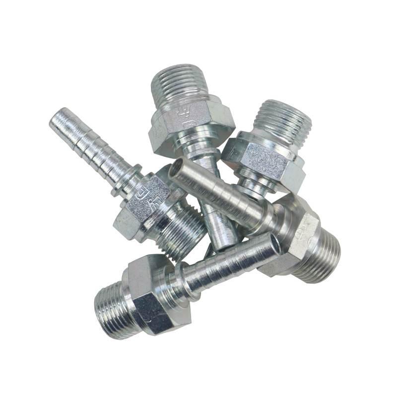 Końcówka Zakucie Hydrauliczne Agr Dn08 3/8" Bsp S17 Premium Hydral 5szt - zdjęcie 4