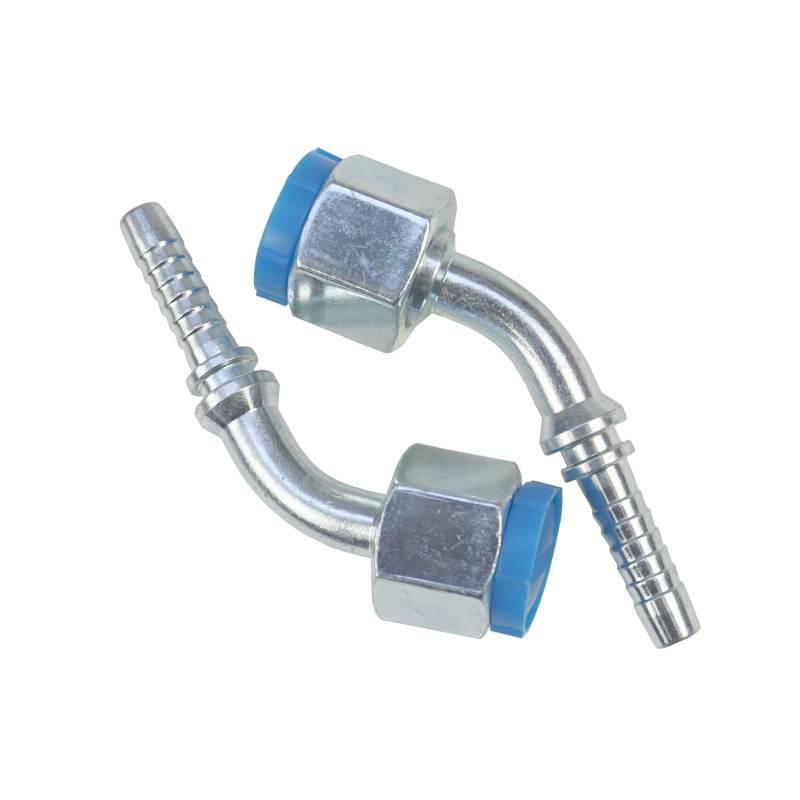 Końcówka Zakucie Hydrauliczne Dkos 45° Dn08 12s M20x1,5 Ciężka Hydral 2szt - zdjęcie 4
