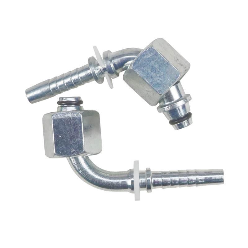 Końcówka Zakucie Hydrauliczne Dkos 90° Dn06 08s M16x1.5 Ciężka 2szt - zdjęcie 3