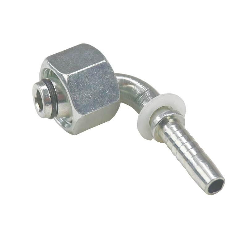 Końcówka Zakucie Hydrauliczne Dkos 90° Dn08 12s M20x1.5 Ciężka 2szt - zdjęcie 2