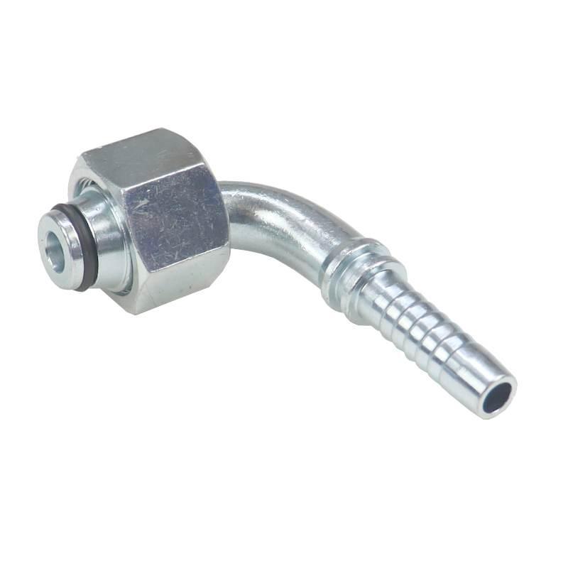 Końcówka Zakucie Hydrauliczne Dkos 90° Dn10 14s M22x1.5 Ciężka Hydral 2szt - zdjęcie 2