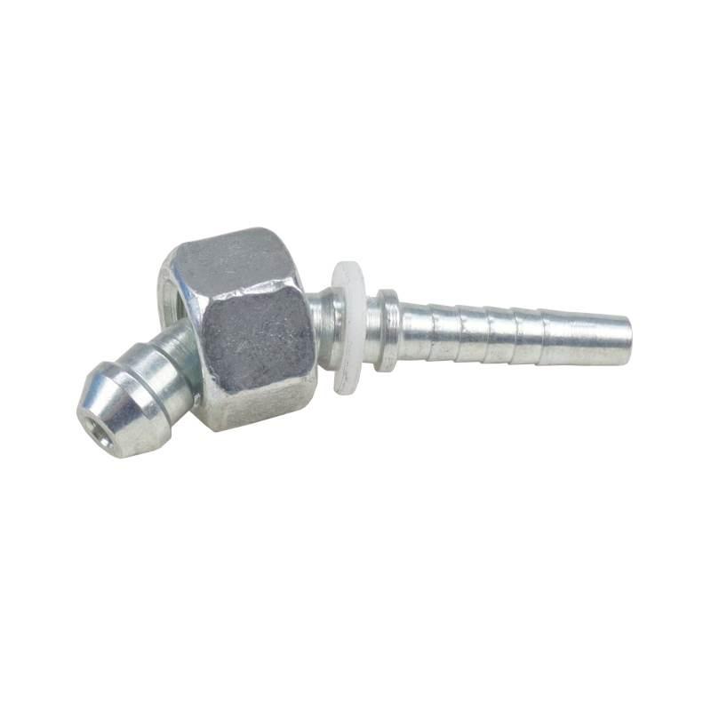 Końcówka Zakucie Hydrauliczne Dkr 45° Dn06 1/4" Premium Hydral 5szt - zdjęcie 2