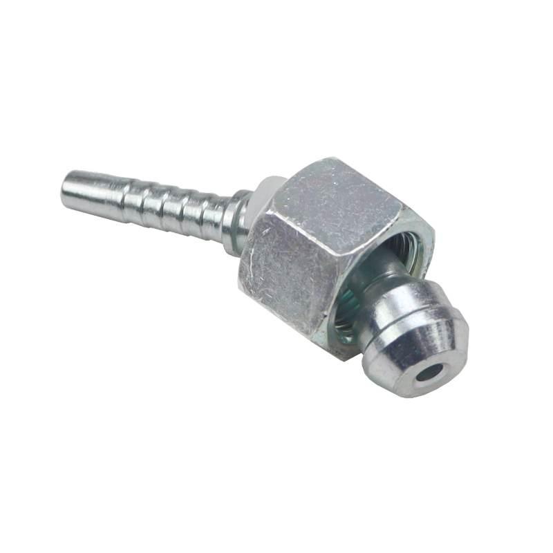 Końcówka Zakucie Hydrauliczne Dkr 45° Dn06 3/8" Premium Hydral 2szt - zdjęcie 3