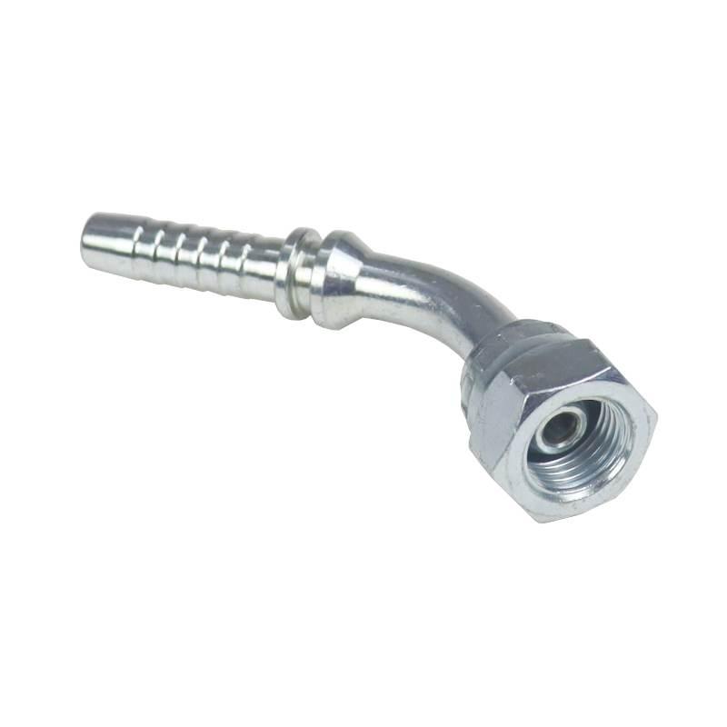Końcówka Zakucie Hydrauliczne Dkr 45° Dn08 1/4" Hydral 2szt - zdjęcie 3