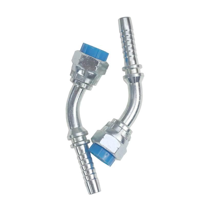 Końcówka Zakucie Hydrauliczne Dkr 45° Dn08 1/4" Hydral 2szt - zdjęcie 4