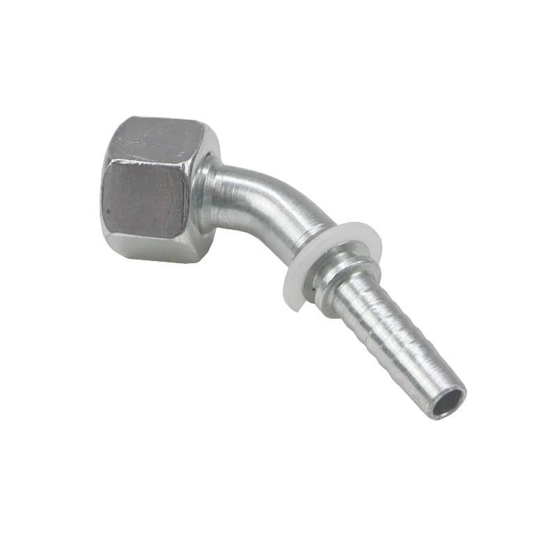 Końcówka Zakucie Hydrauliczne Dkr 45° Dn08 3/8" Premium Hydral 2szt - zdjęcie 2