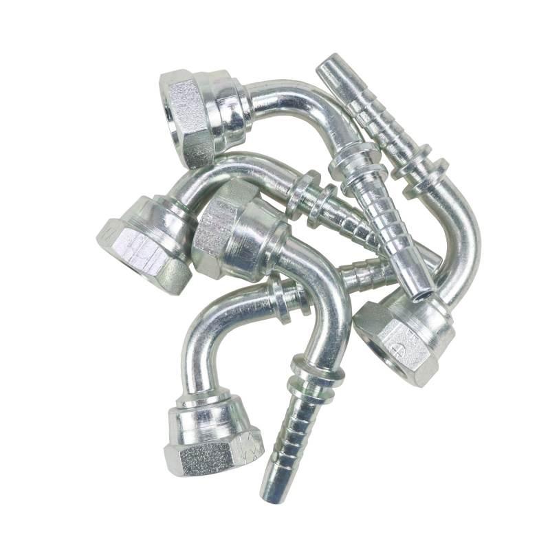 Końcówka Zakucie Hydrauliczne Dkr 90° Dn06 1/4" Premium Hydral 5szt - zdjęcie 3