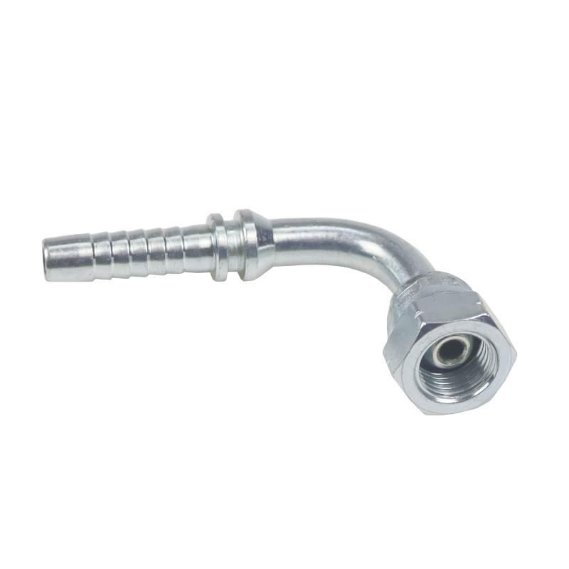 Końcówka Zakucie Hydrauliczne Dkr 90° Dn08 1/4" Hydral 2szt - zdjęcie 3