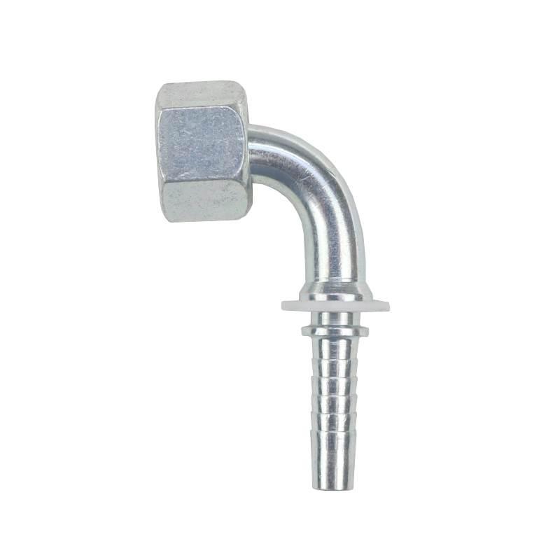 Końcówka Zakucie Hydrauliczne Dkr 90° Dn08 3/8" Premium Hydral 2szt