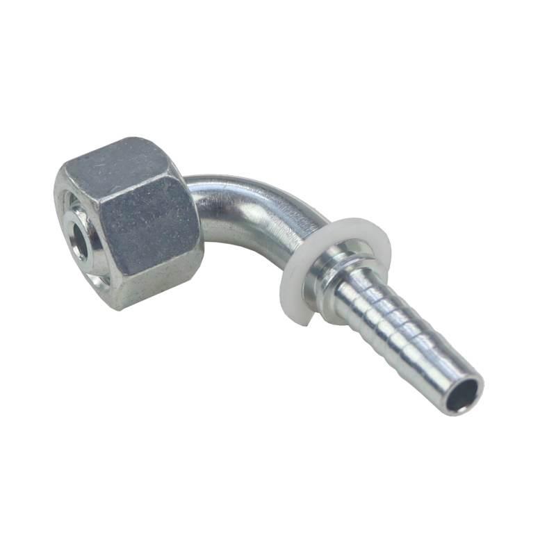 Końcówka Zakucie Hydrauliczne Dkr 90° Dn08 3/8" Premium Hydral 2szt - zdjęcie 2