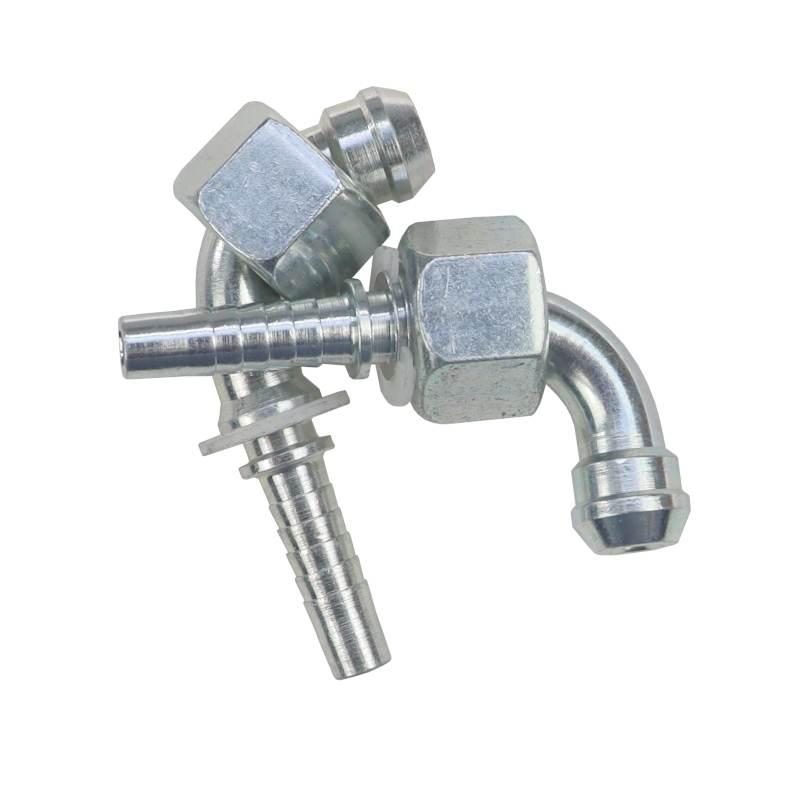 Końcówka Zakucie Hydrauliczne Dkr 90° Dn08 3/8" Premium Hydral 2szt - zdjęcie 4