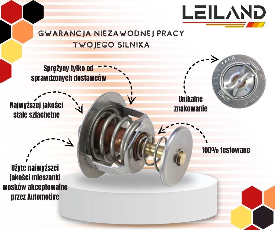 Termostat Cieczy Chłodzącej Silnika 71°C V2203 Kubota Leiland - zdjęcie 2