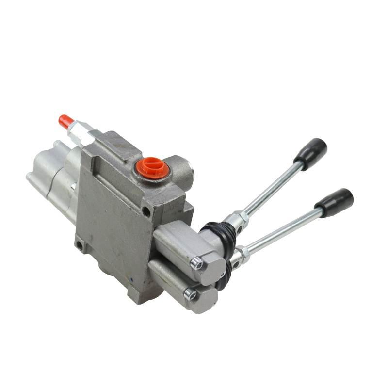 Rozdzielacz Hydrauliczny Dwusekcyjny 2-Sekcyjny 40l/Min Z Jedną Sekcją - zdjęcie 3