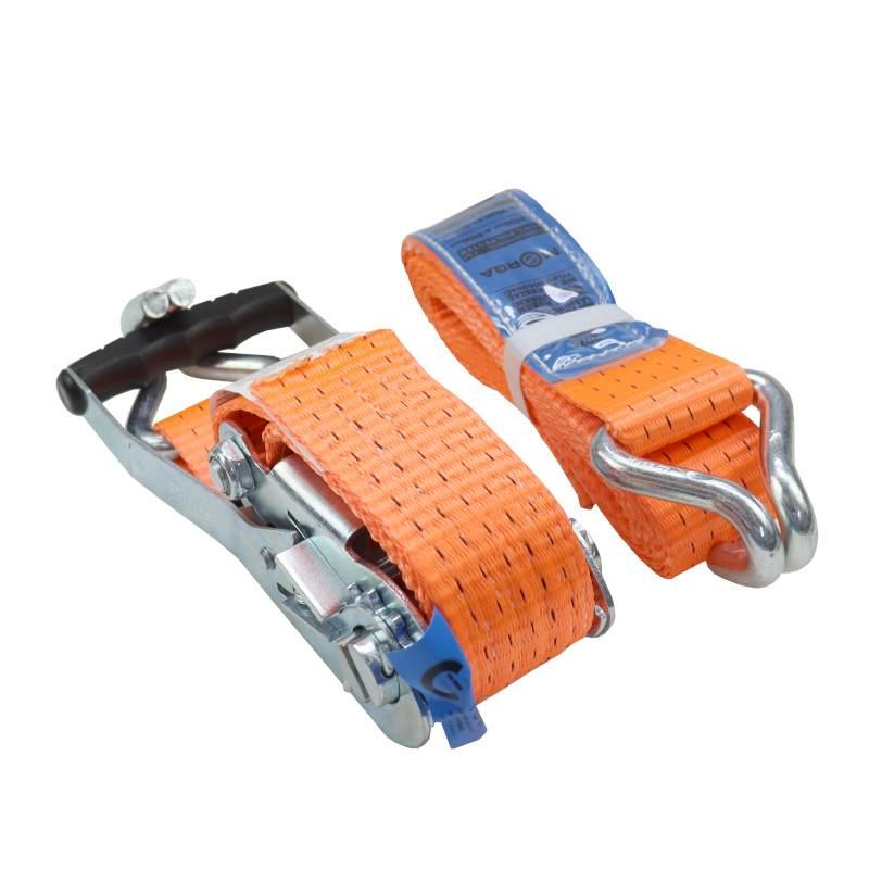 Pas Transportowy 5t 2m Szer 50mm Komplet Z Klamrą Z Gumową Okładziną 230mm - zdjęcie 4