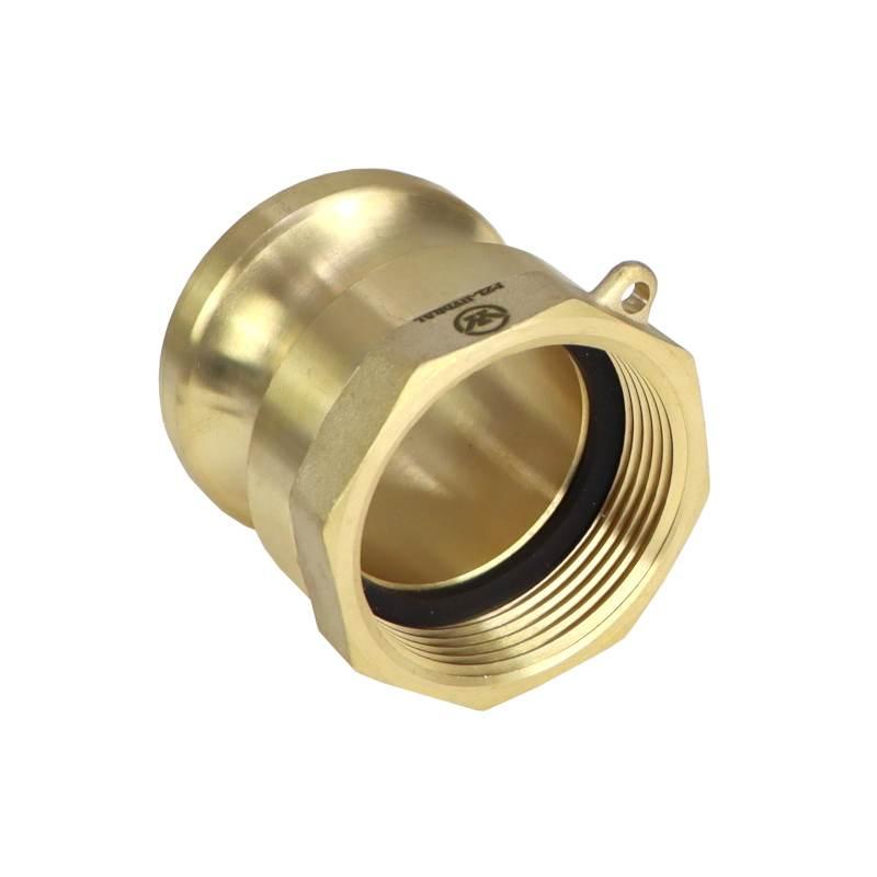 Szybkozłącze Camlock Coupling Wtyczka Typ A Mosiądz 1 1/2" X 38mm Pzl - zdjęcie 3