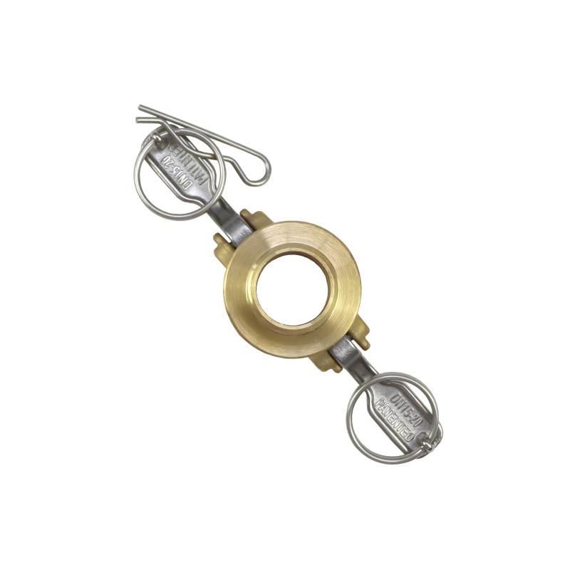 Szybkozłącze Camlock Coupling Gniazdo Typ B Mosiądz 3/4" X 19mm Pzl Hydral - zdjęcie 3