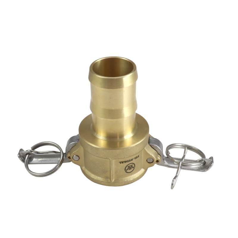 Szybkozłącze Camlock Coupling Gniazdo Typ C Mosiądz 1 1/2" X 38mm Pzl