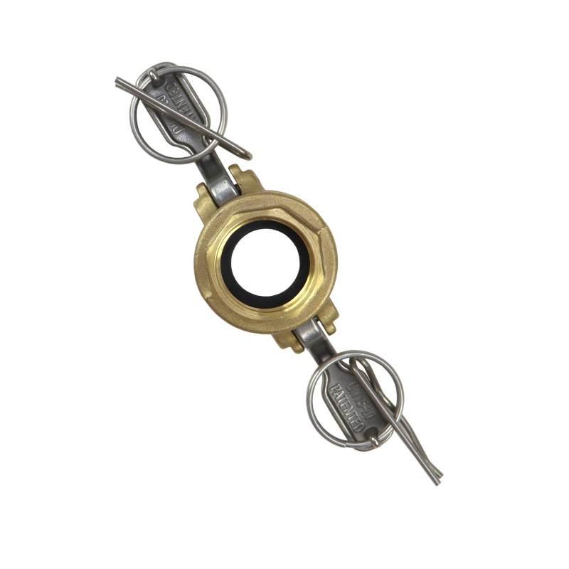 Szybkozłącze Camlock Coupling Gniazdo Typ D Mosiądz 3/4" X 19mm Pzl Hydral - zdjęcie 3