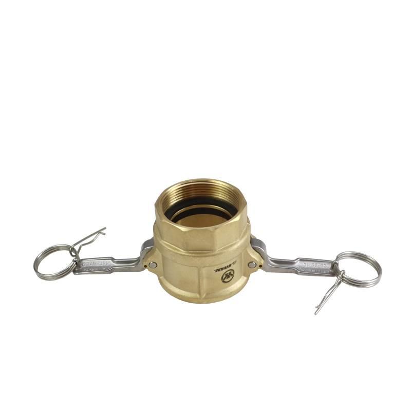 Szybkozłącze Camlock Coupling Gniazdo Typ D Mosiądz 2" X 50mm Pzl Hydral