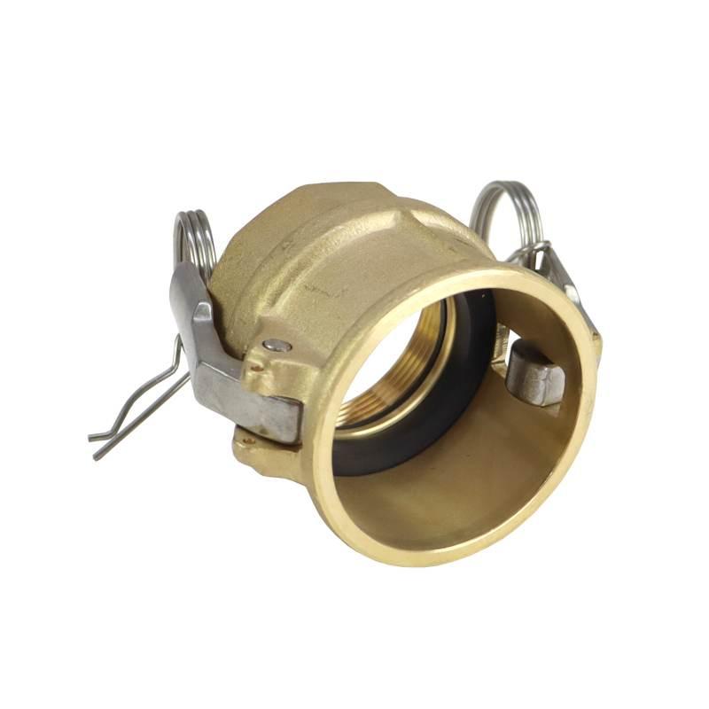 Szybkozłącze Camlock Coupling Gniazdo Typ D Mosiądz 2" X 50mm Pzl Hydral - zdjęcie 2