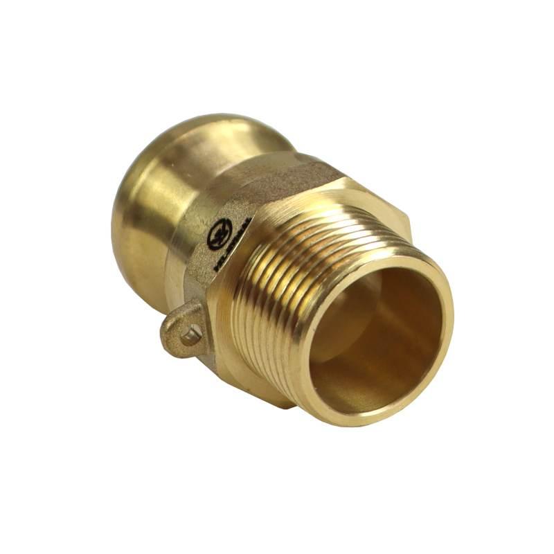 Szybkozłącze Camlock Coupling Wtyczka Typ F Mosiądz 3/4" X 19mm Pzl Hydral - zdjęcie 3
