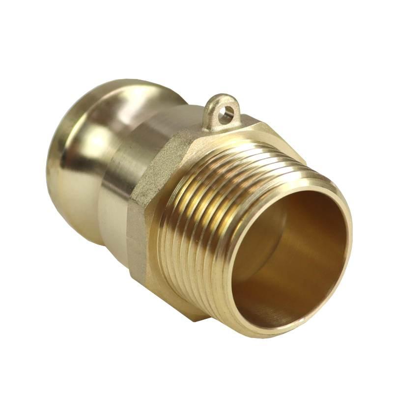 Szybkozłącze Camlock Coupling Wtyczka Typ F Mosiądz 1" X 25mm Pzl Hydral - zdjęcie 3