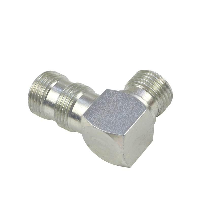 Złącze Złączka Hydrauliczna Kolanko 90 Bb 3/8" M16x1,5 10l - zdjęcie 3