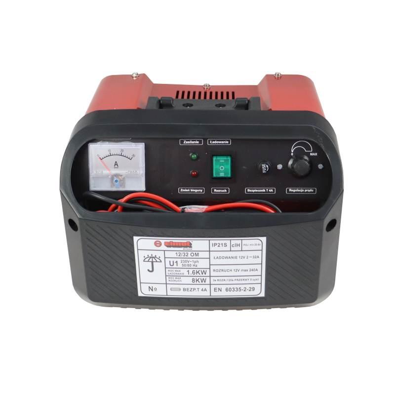 Prostownik Uniwersalny Z Rozruchem 12v / 32a Max Elmot PR12V32RAEL - zdjęcie 2