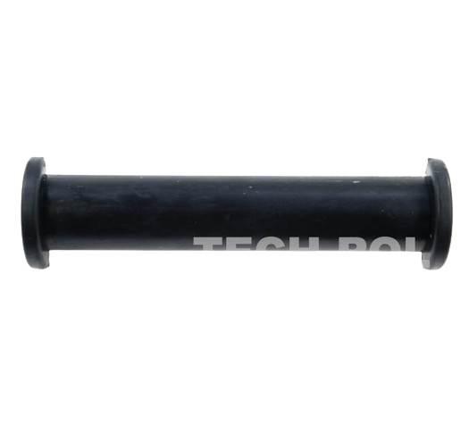 Amortyzator gumowy Q43x240 mm z kołnierzami do mocowania osi talerzowej i