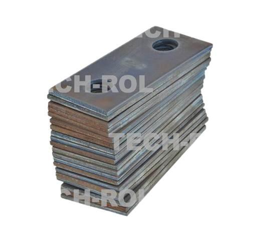 Bijaki głowicy 3x45x93 dwa otwory fi-14 mm w zestawie 20 sztuk twardość