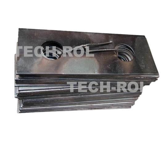 Bijaki głowicy 3x58x156 dwa otwory fi-24 mm w zestawie 28 sztuk twardość