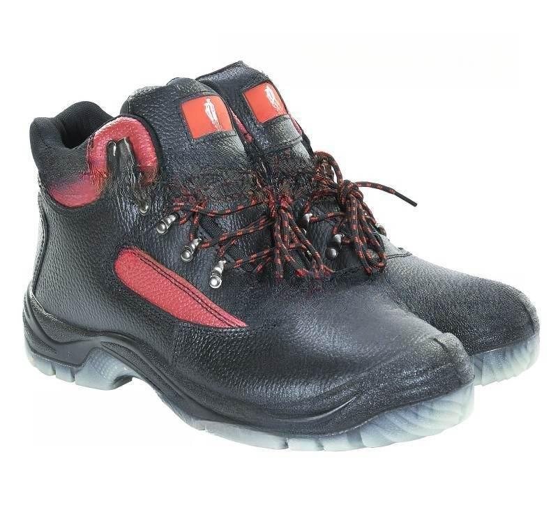 Buty trzewiki skórzane 42 z metalowym podnoskiem TPU 102S3 Urgent