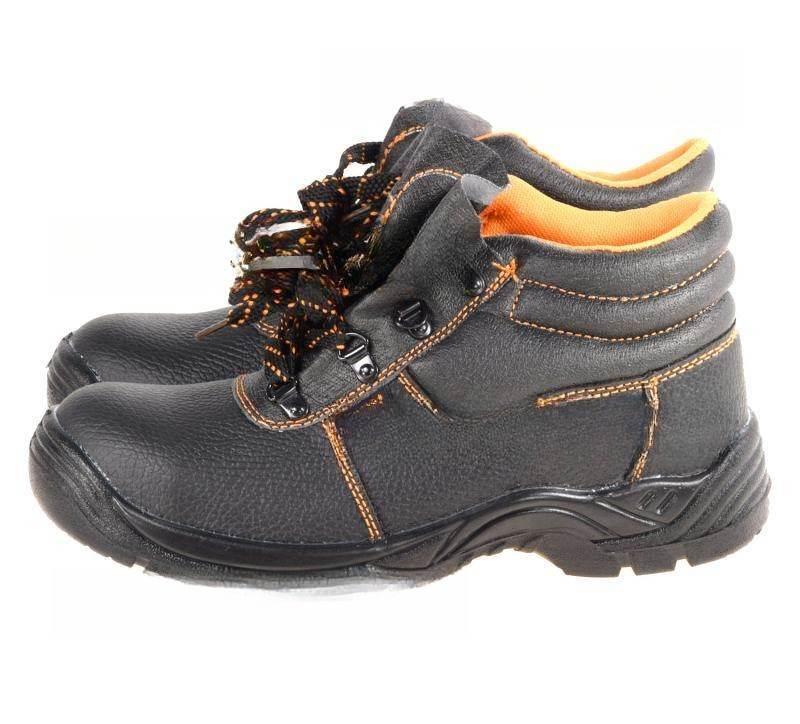 Buty trzewiki skórzane BUFFALO 42 z metalowym podnoskiem 101S1 Urgent