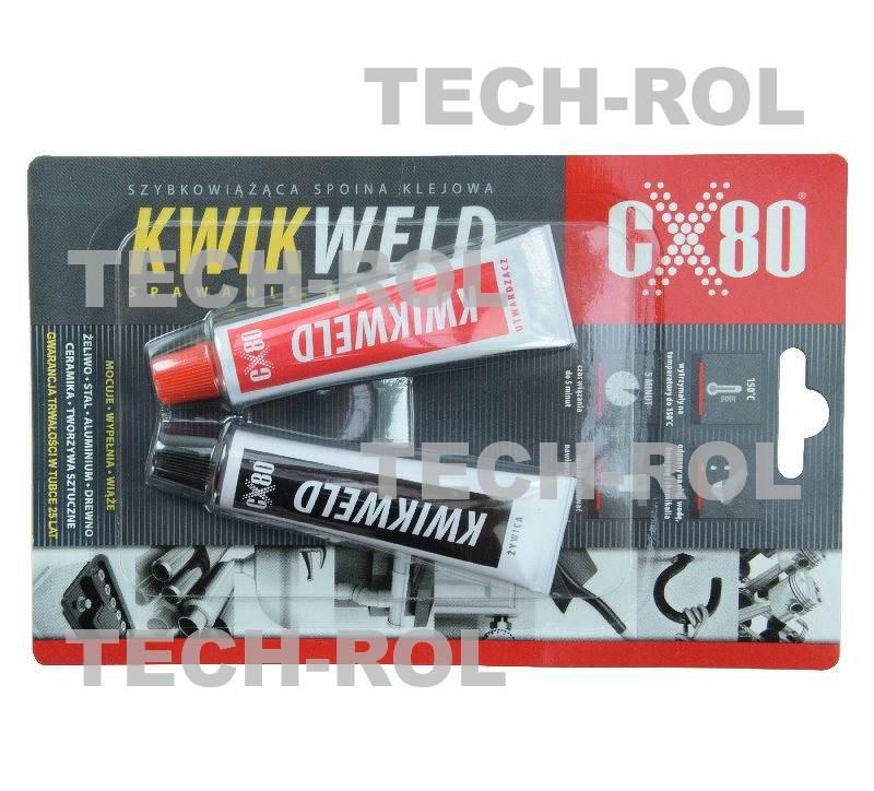 Klej epoksydowy spawanie na zimno Kwik Weld 2x27g012 CX-80