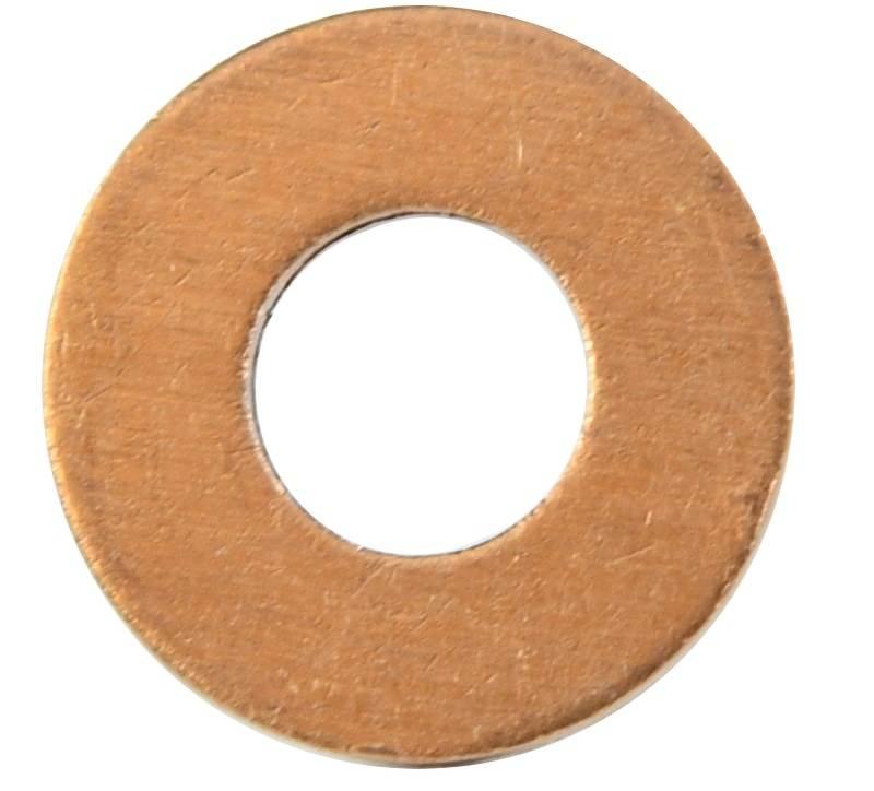 Podkładka miedziana fi 7x15x1,2 wtryskiwacza do MF Case New 1szt