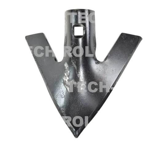 Gęsiostopka 1-otworowa 180mm stal borowa Agregat uprawowy Expom Wicher