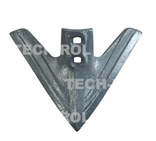 Gęsiostopka 2-otworowa kuta R-2 szerokość robocza 305 mm Agregat
