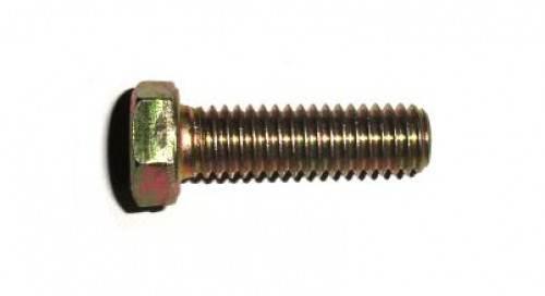 Śruba Z Łbem 6-Kątnym Pełny Gwint 3/8" X 1 1/4" Unc Din933 Ocynk