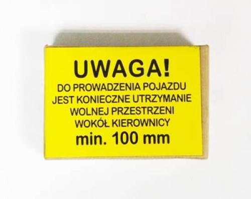 Znak Emblemat Wolne Miejsce Wokół | NAKLEJKA03