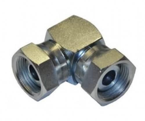 Złącze Hydrauliczne Kolanko Nakrętne 90 Aa M20x1,5 M18x1,5 Wnp-Dkm/12l
