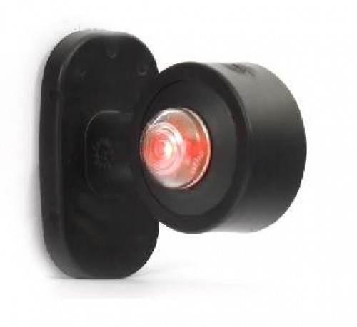 Lampa Obrysowa Przednio-Tylna Prawa W189n Led 12/24v Biało-Czerwona